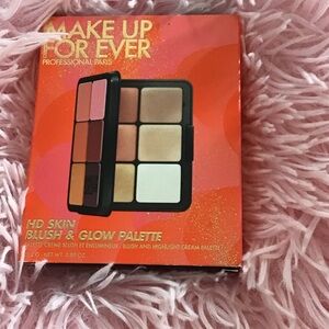 Makeup Forever Limited HD Skin Blush & Glow Palette - Peach, Coral, Champagne